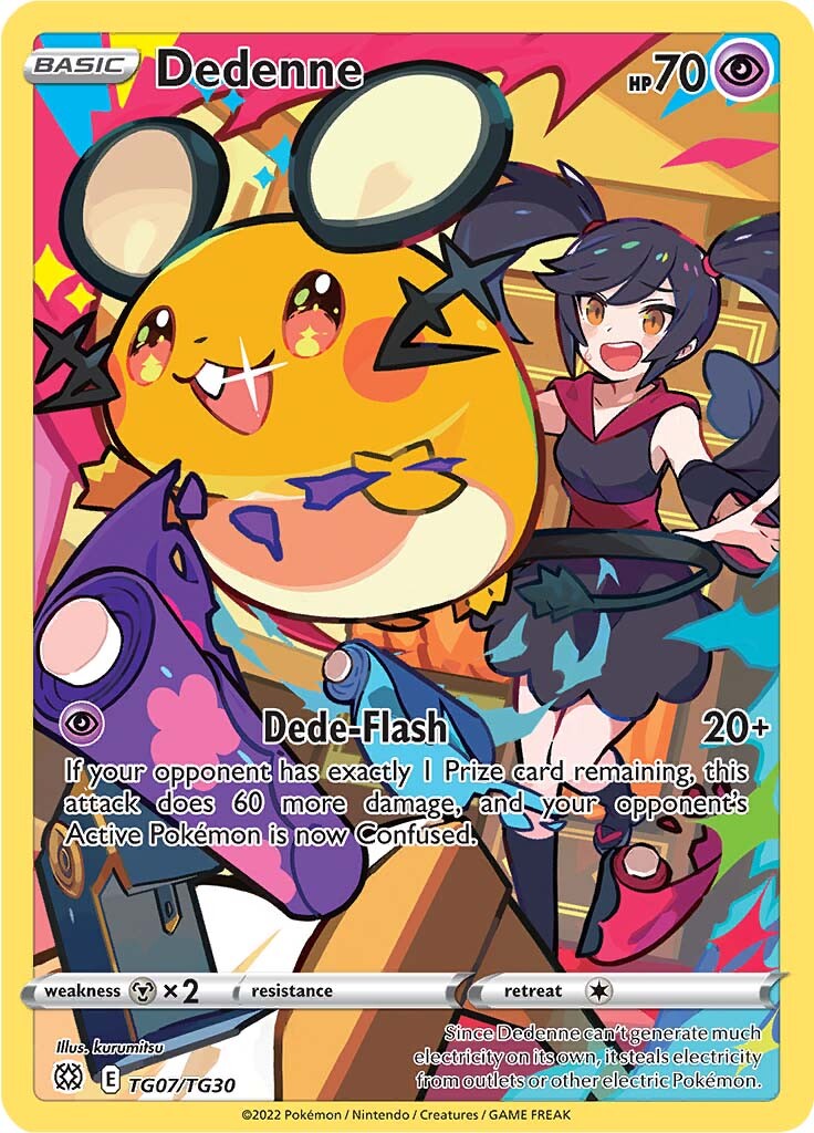 Dedenne (TG07/TG30) [Sword & Shield: Brilliant Stars] | Card Citadel