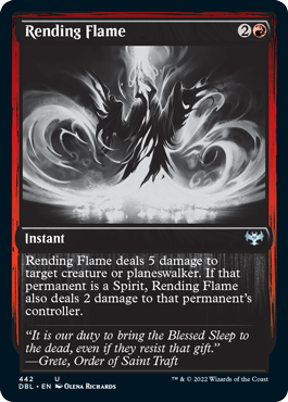 Rending Flame [Innistrad: Double Feature] | Card Citadel