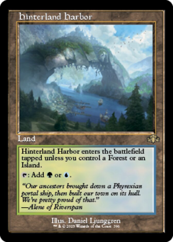 Hinterland Harbor (Retro) [Dominaria Remastered] | Card Citadel