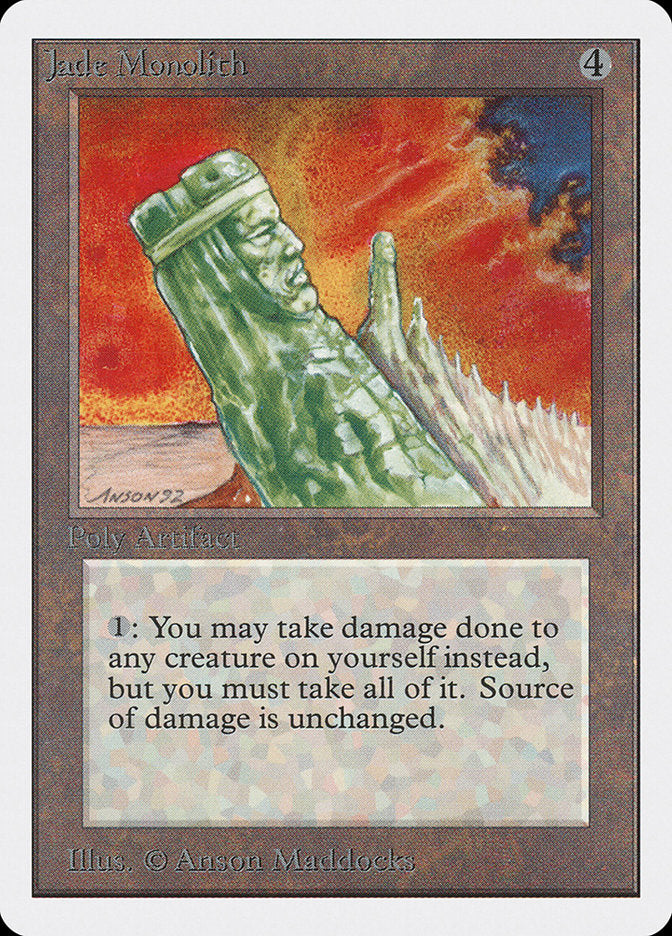 Jade Monolith [Unlimited Edition] | Card Citadel