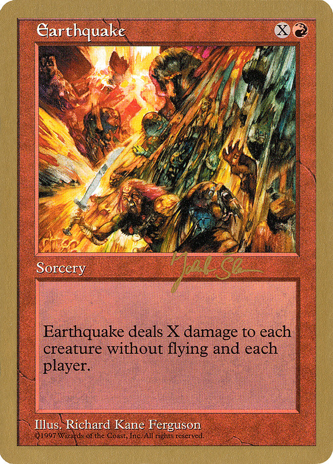 Earthquake (Jakub Slemr) [World Championship Decks 1997] | Card Citadel