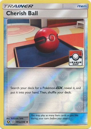 Cherish Ball (191a/236) (League Promo) [Sun & Moon: Unified Minds] | Card Citadel