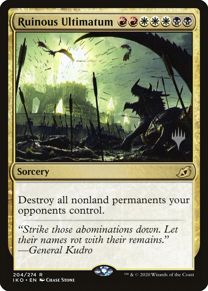 Ruinous Ultimatum (Promo Pack) [Ikoria: Lair of Behemoths Promos] | Card Citadel