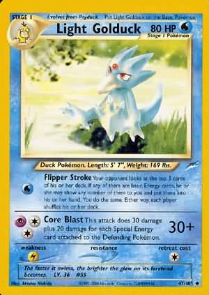 Light Golduck (47/105) [Neo Destiny Unlimited] | Card Citadel