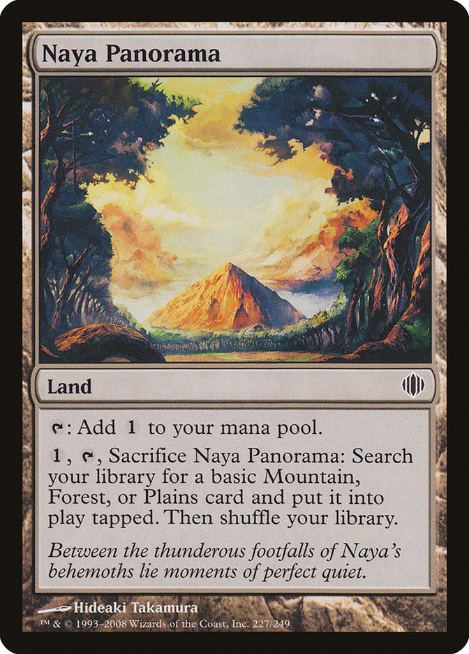 Naya Panorama [Shards of Alara] | Card Citadel