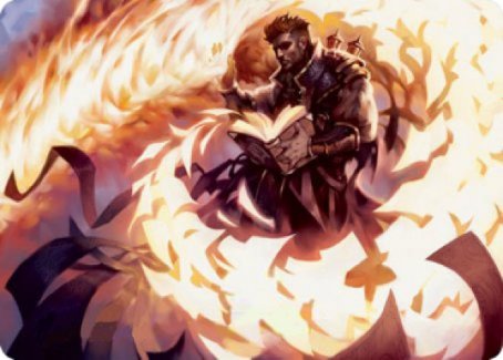 Revel in Silence Art Card [Strixhaven: School of Mages Art Series] | Card Citadel