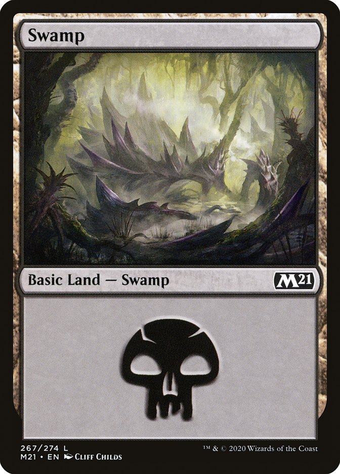 Swamp (267) [Core Set 2021] | Card Citadel