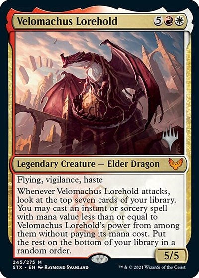 Velomachus Lorehold (Promo Pack) [Strixhaven: School of Mages Promos] | Card Citadel
