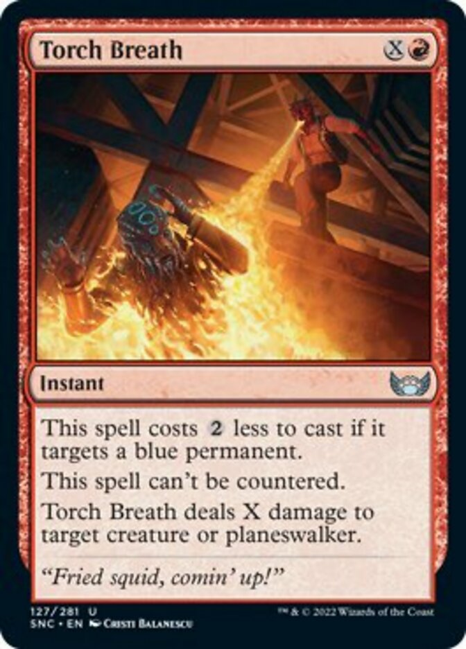 Torch Breath [Streets of New Capenna] | Card Citadel