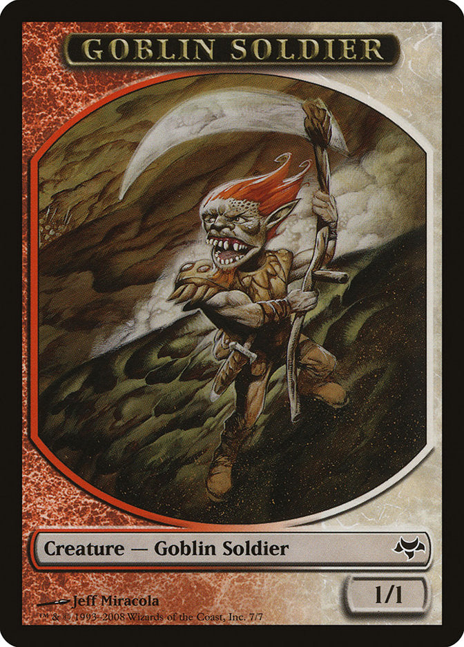 Goblin Soldier [Eventide Tokens] | Card Citadel