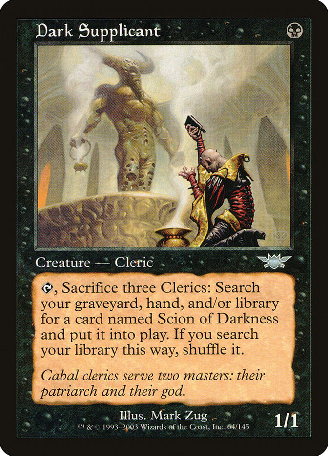 Dark Supplicant [Legions] | Card Citadel