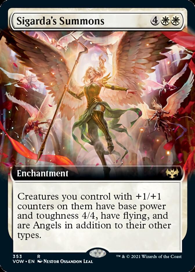 Sigarda's Summons (Extended) [Innistrad: Crimson Vow] | Card Citadel