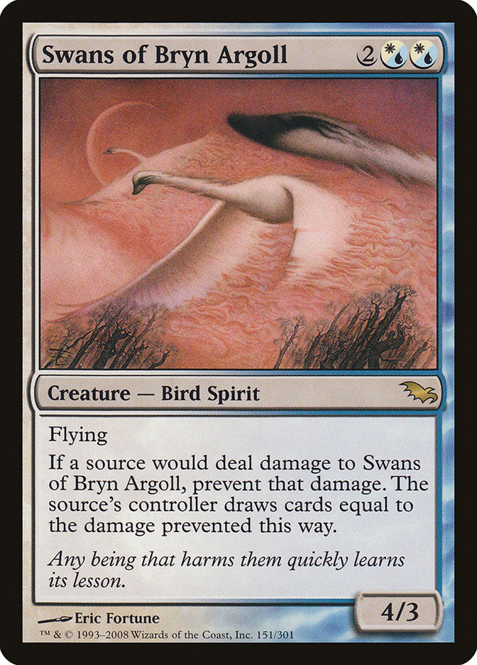 Swans of Bryn Argoll [Shadowmoor] | Card Citadel