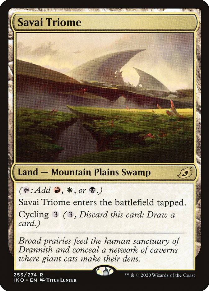 Savai Triome [Ikoria: Lair of Behemoths] | Card Citadel