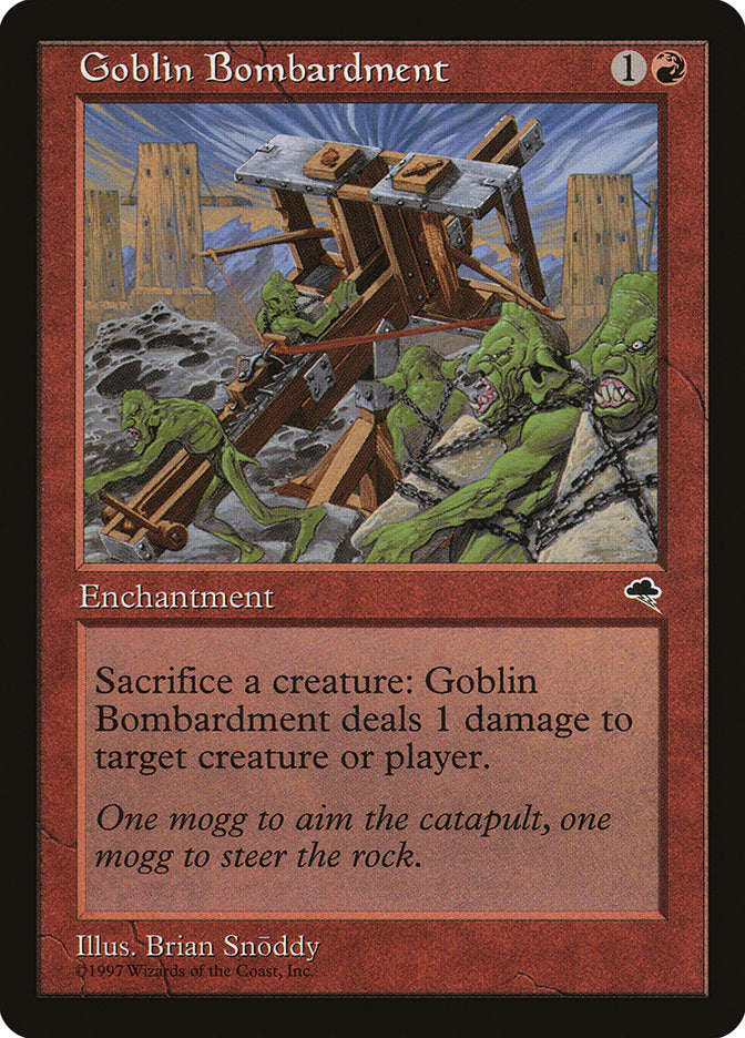 Goblin Bombardment [Tempest] | Card Citadel