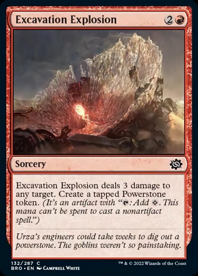 Excavation Explosion [The Brothers' War] | Card Citadel