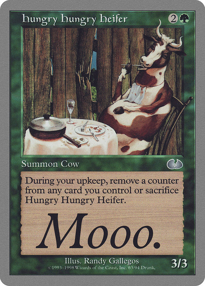 Hungry Hungry Heifer [Unglued] | Card Citadel