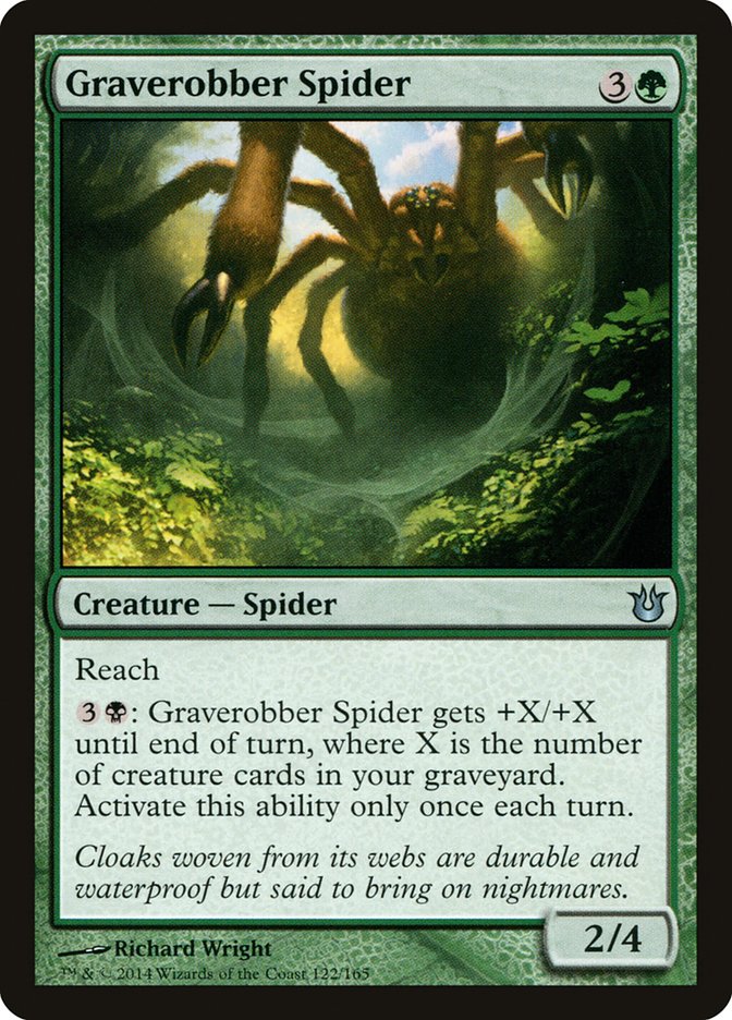 Graverobber Spider [Born of the Gods] | Card Citadel