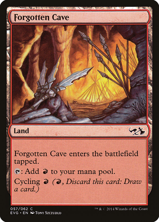 Forgotten Cave (Elves vs. Goblins) [Duel Decks Anthology] | Card Citadel