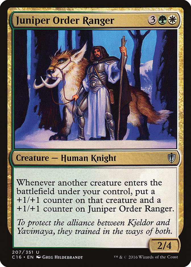 Juniper Order Ranger [Commander 2016] | Card Citadel