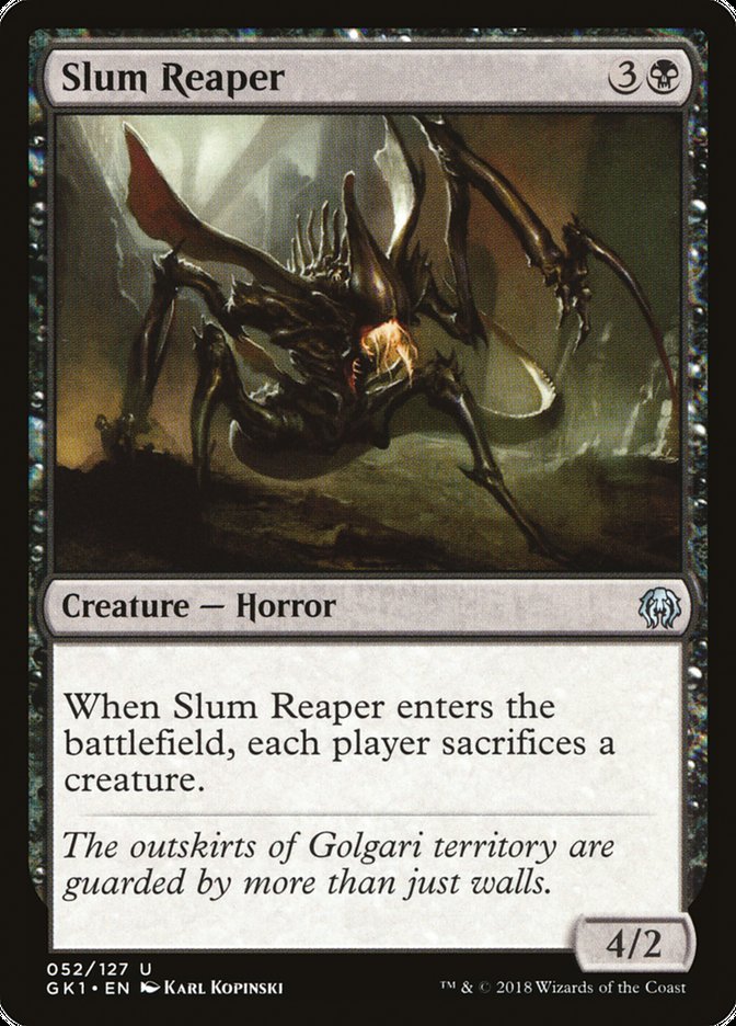 Slum Reaper [GRN Guild Kit] | Card Citadel