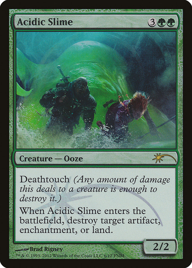 Acidic Slime [Friday Night Magic 2012] | Card Citadel