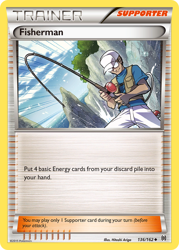 Fisherman (136/162) [XY: BREAKthrough] | Card Citadel