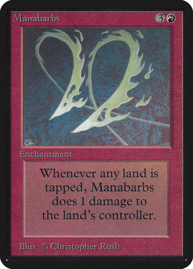 Manabarbs [Limited Edition Alpha] | Card Citadel