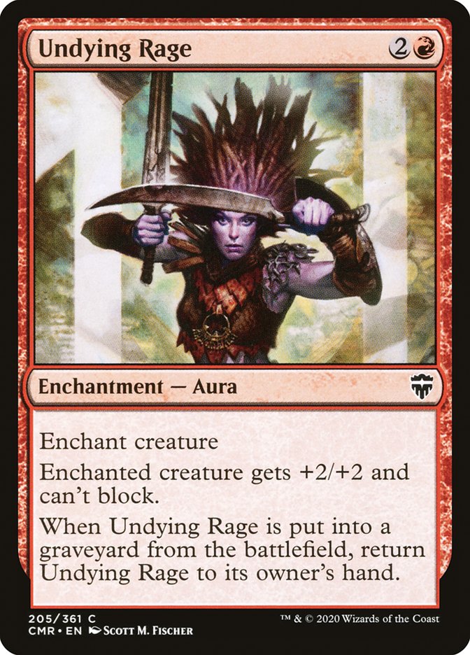 Undying Rage [Commander Legends] | Card Citadel