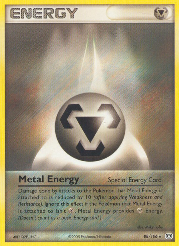 Metal Energy (88/106) [EX: Emerald] | Card Citadel