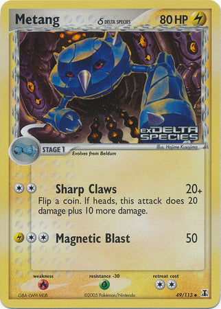 Metang (49/113) (Delta Species) (Stamped) [EX: Delta Species] | Card Citadel