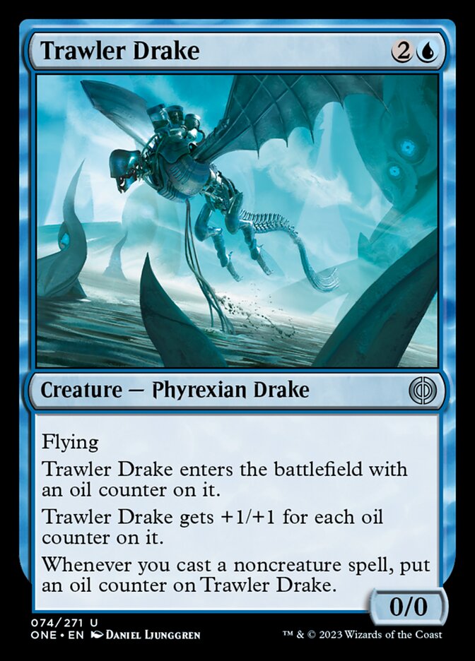 Trawler Drake [Phyrexia: All Will Be One] | Card Citadel