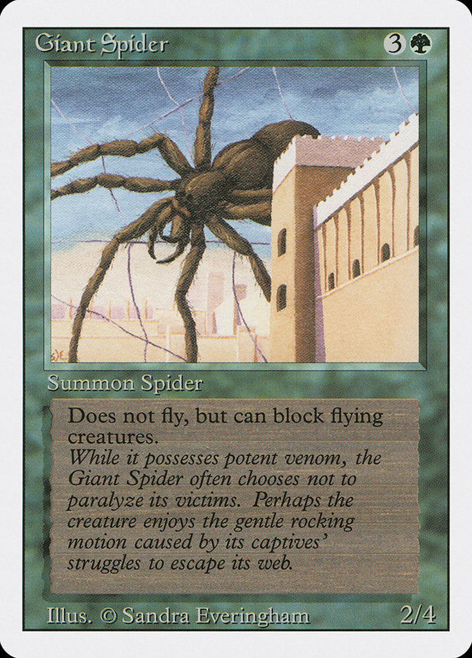 Giant Spider [Revised Edition] | Card Citadel