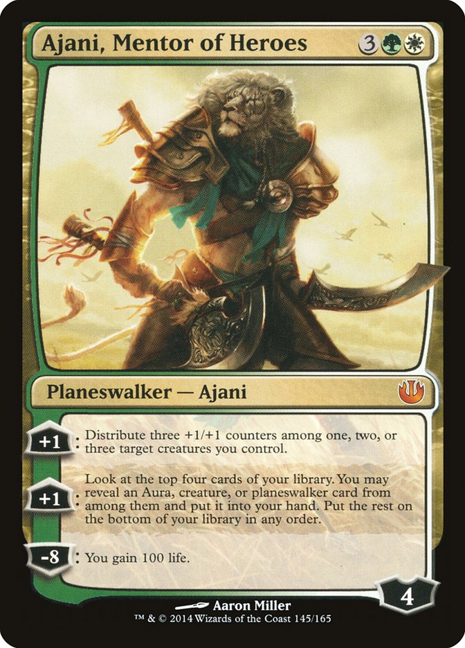 Ajani, Mentor of Heroes [Journey into Nyx] | Card Citadel