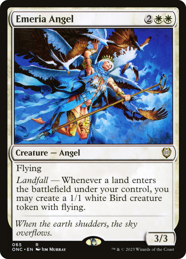 Emeria Angel [Phyrexia: All Will Be One Commander] | Card Citadel