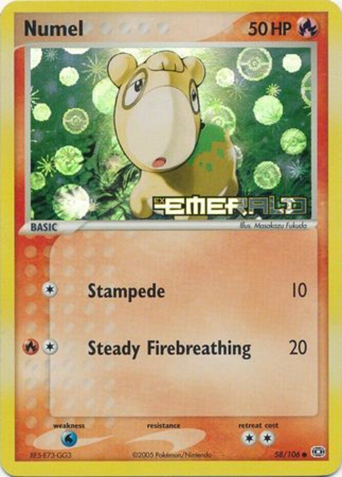 Numel (58/106) (Stamped) [EX: Emerald] | Card Citadel