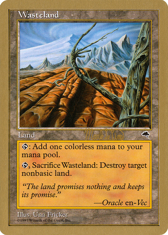 Wasteland (Mark Le Pine) [World Championship Decks 1999] | Card Citadel