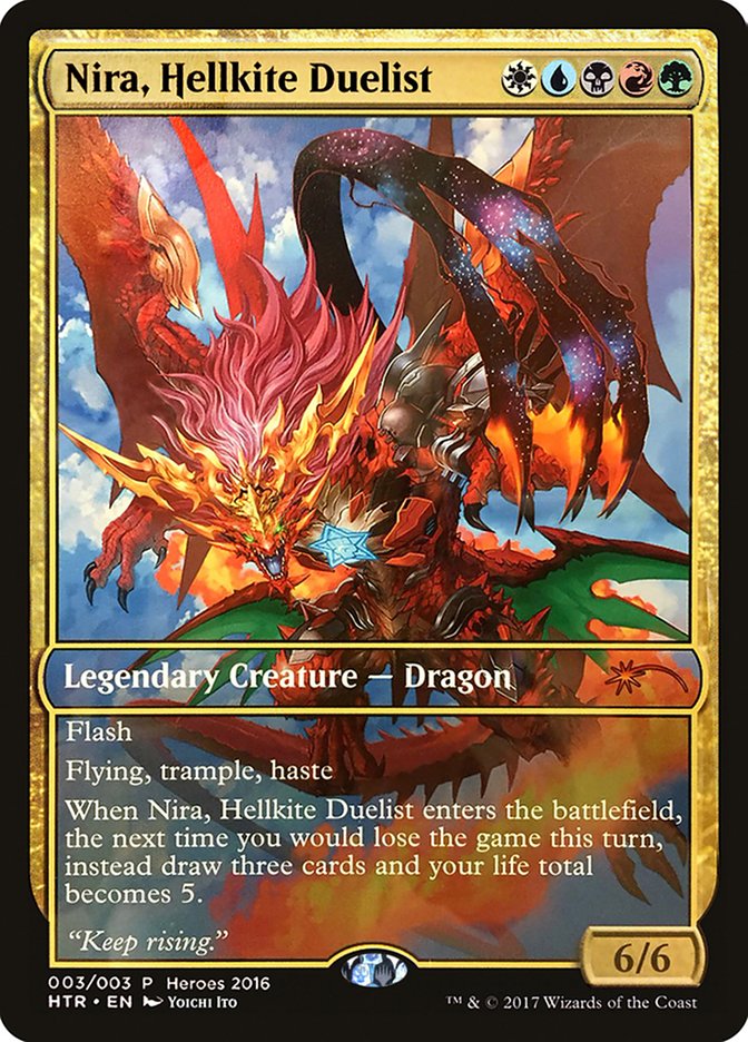 Nira, Hellkite Duelist [Unique and Miscellaneous Promos] | Card Citadel