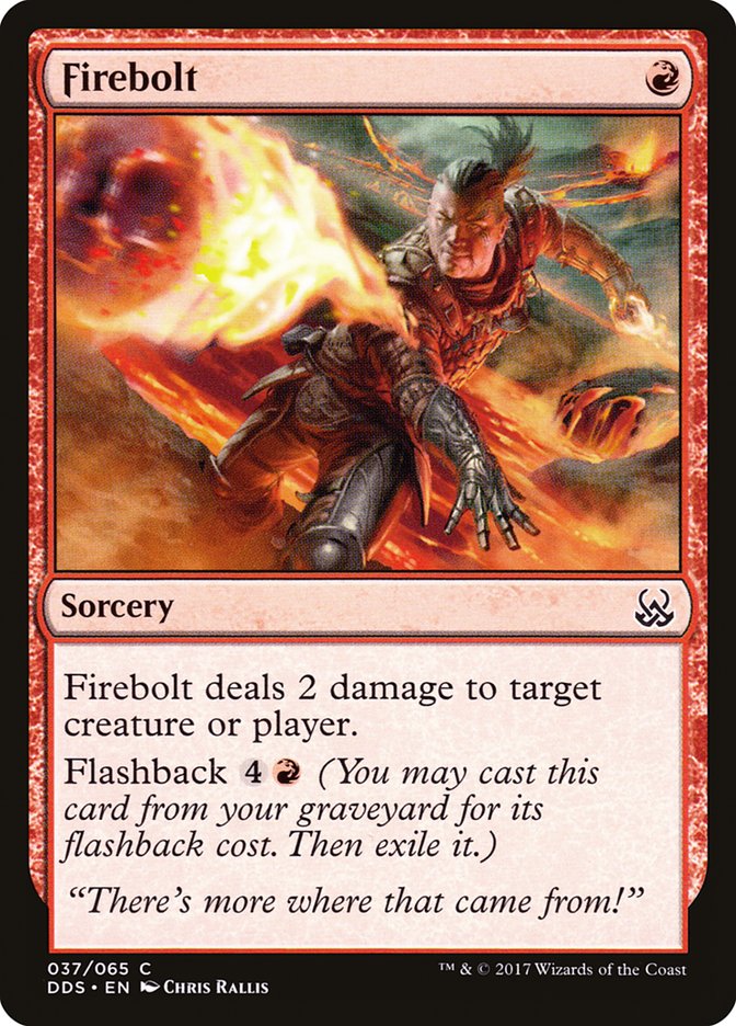 Firebolt [Duel Decks: Mind vs. Might] | Card Citadel