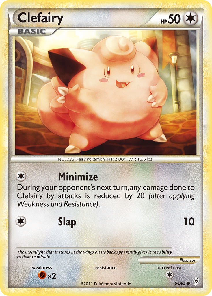 Clefairy (54/95) [HeartGold & SoulSilver: Call of Legends] | Card Citadel