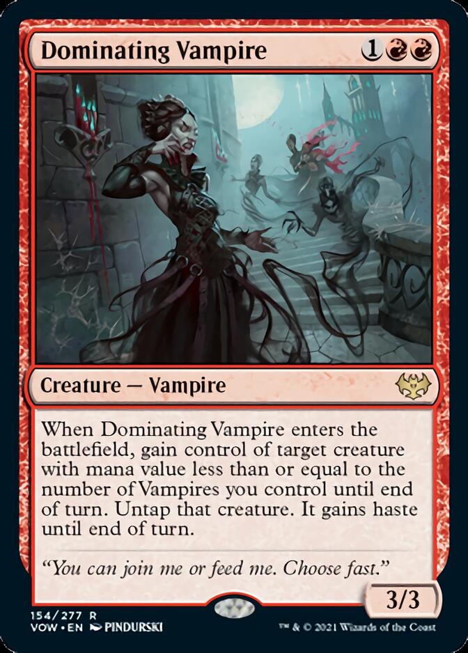 Dominating Vampire [Innistrad: Crimson Vow] | Card Citadel