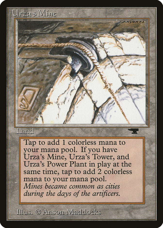 Urza's Mine (Pulley Embedded in Stone) [Antiquities] | Card Citadel