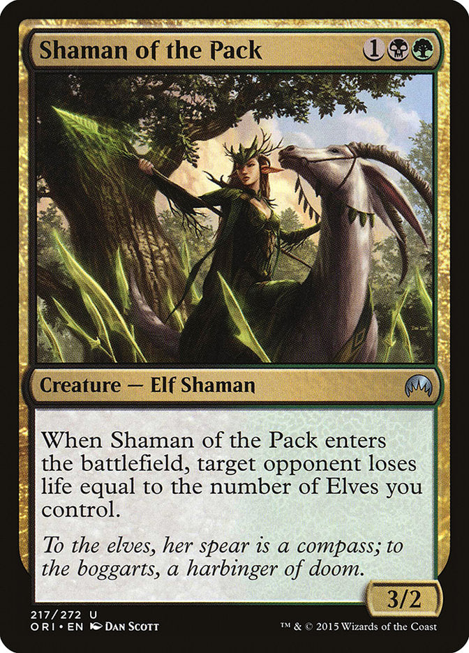 Shaman of the Pack [Magic Origins] | Card Citadel