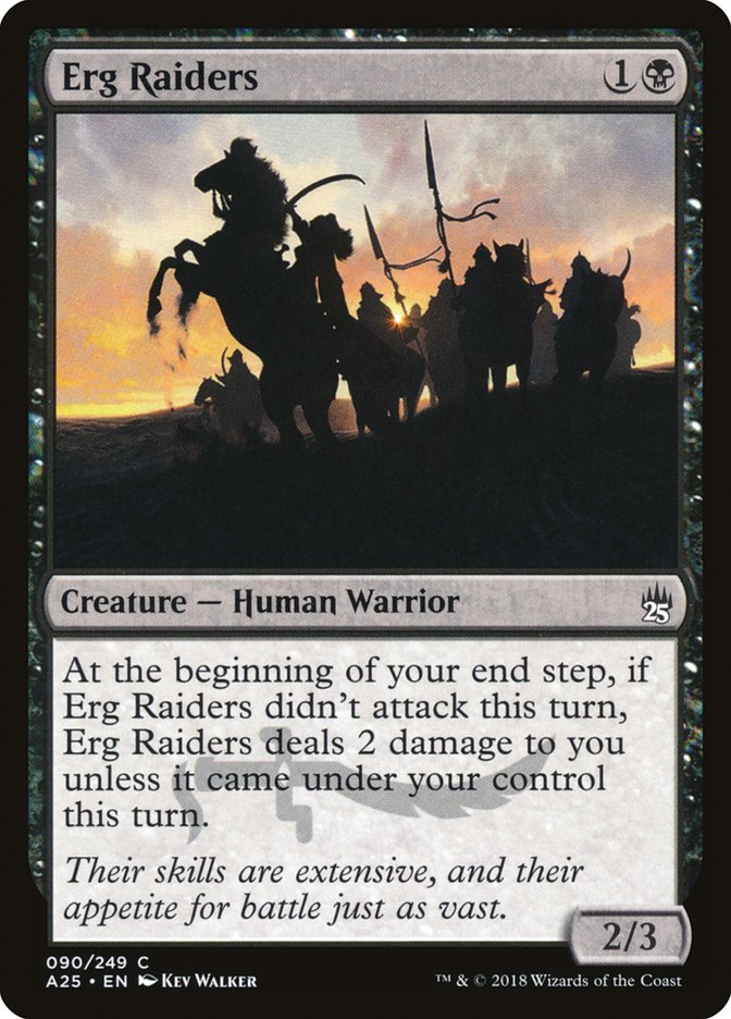 Erg Raiders [Masters 25] | Card Citadel