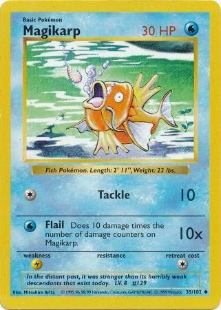 Magikarp (35/102) [Base Set Shadowless Unlimited] | Card Citadel