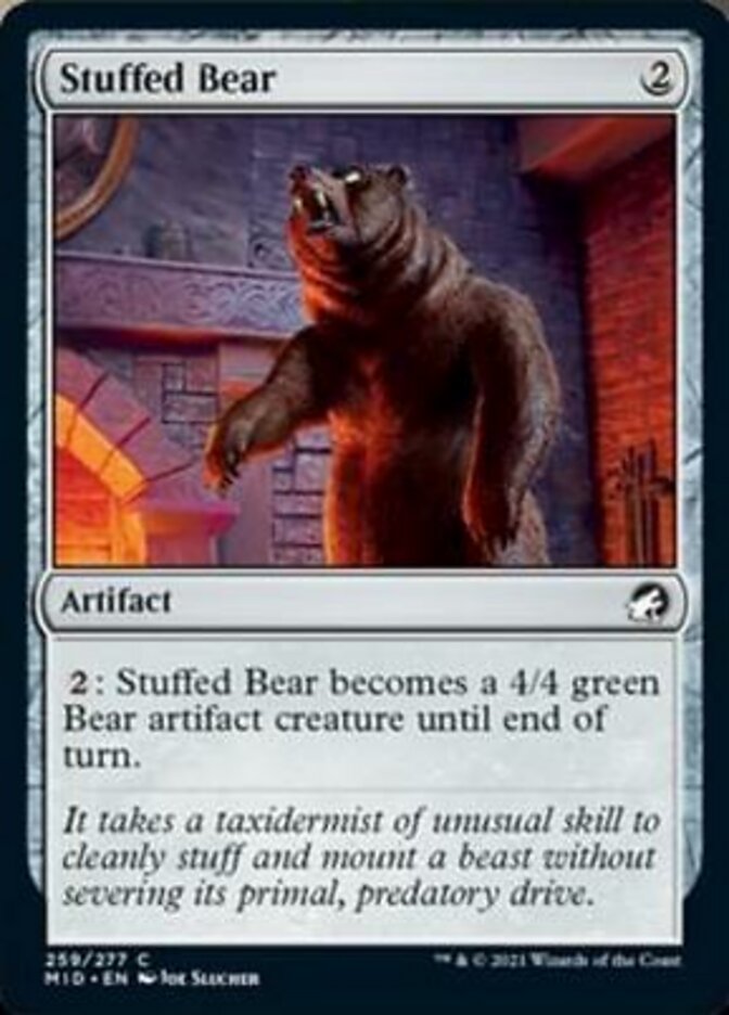 Stuffed Bear [Innistrad: Midnight Hunt] | Card Citadel