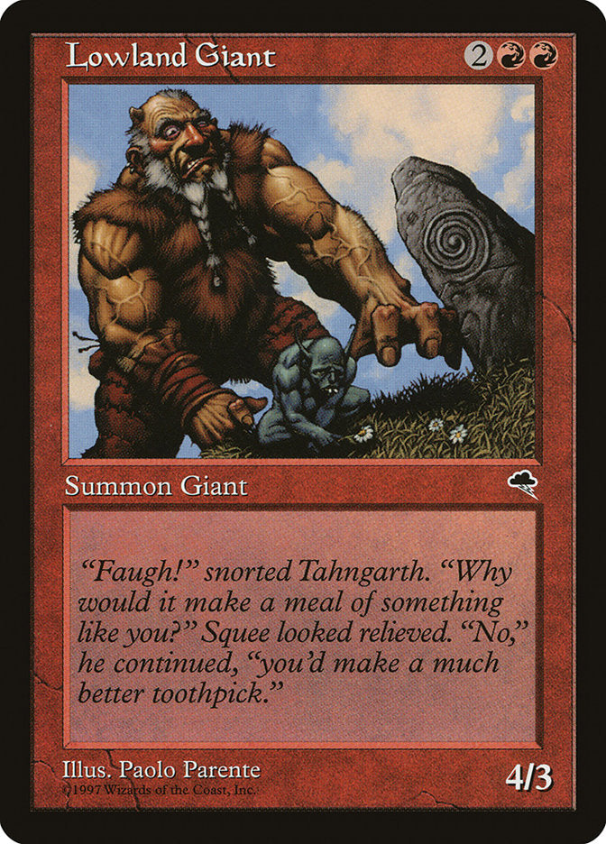 Lowland Giant [Tempest] | Card Citadel