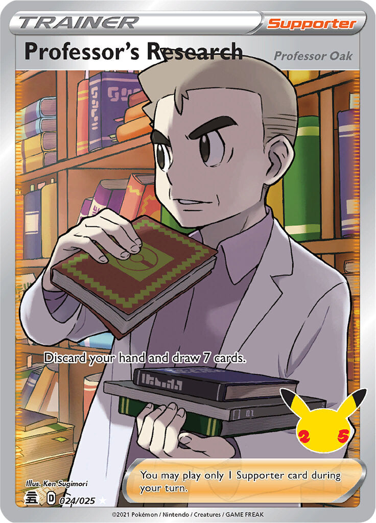 Professor's Research (024/025) [Celebrations: 25th Anniversary] | Card Citadel