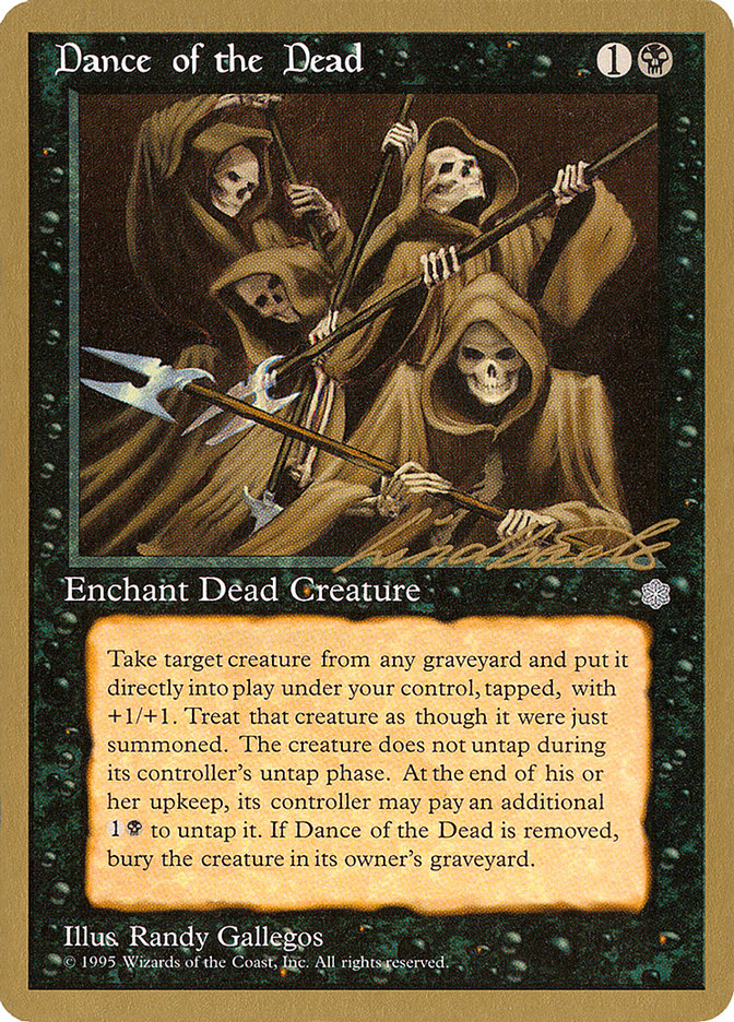 Dance of the Dead (Leon Lindback) [Pro Tour Collector Set] | Card Citadel