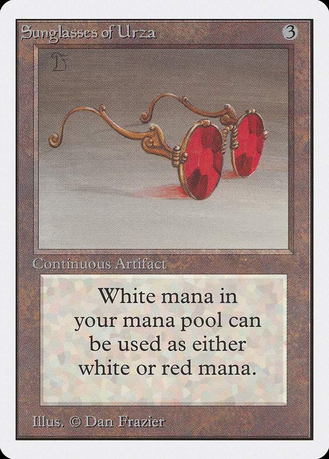 Sunglasses of Urza [Unlimited Edition] | Card Citadel